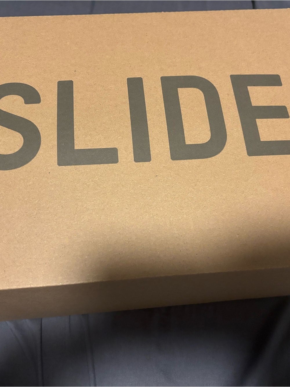 Ochre/Brown Adidas Yeezy Slides